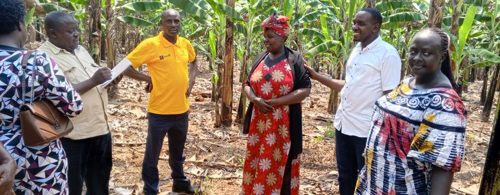 Kazo District Monitors the Progress of Parish Development Model